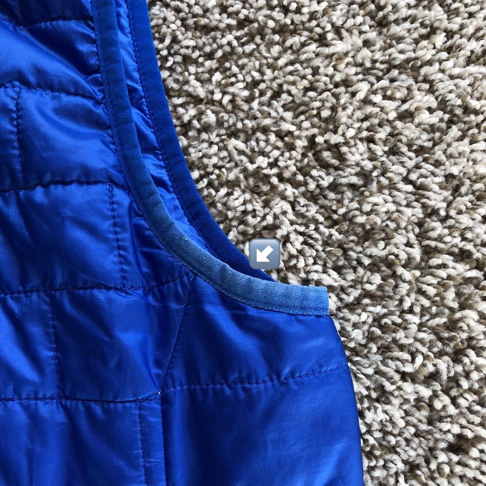 Patagonia Nano Puff Vest Mens L Blue Quilted Puffer Packable Hiking 84241 *2013* - Picture 8 of 8